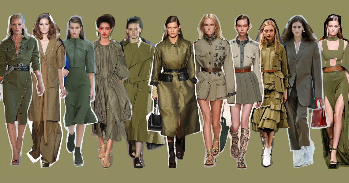 Color de moda: Verde Militar