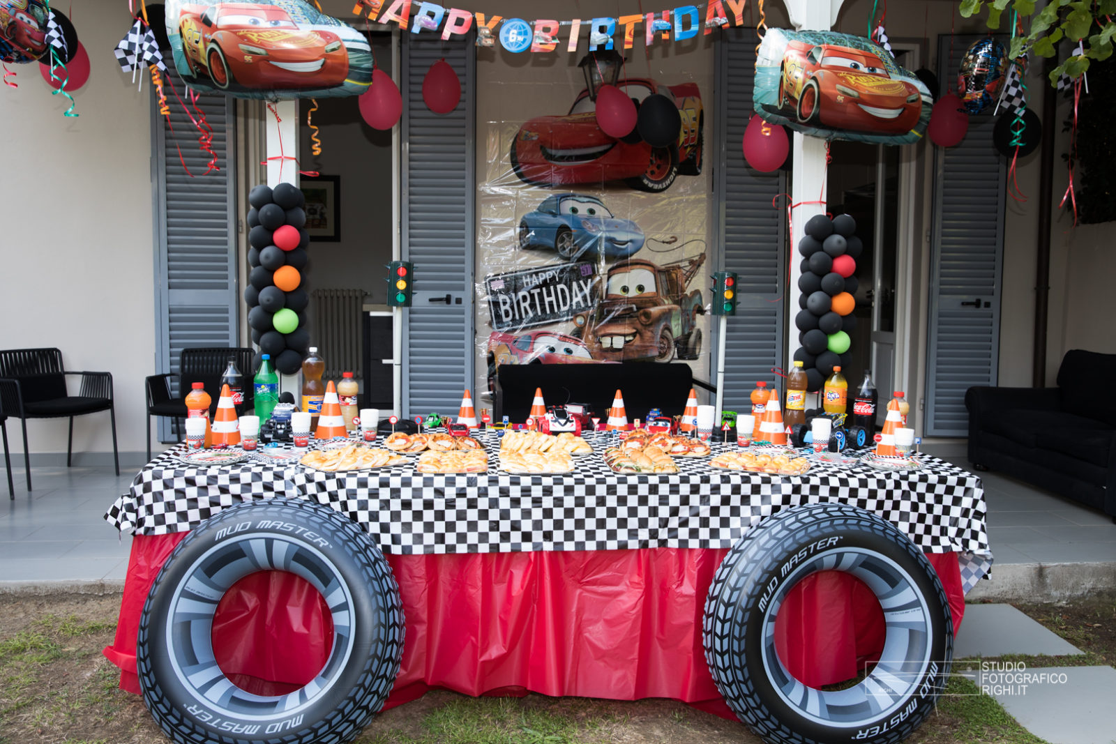La festa di compleanno di Josè in stile Cars! - Dalahi Ortiz