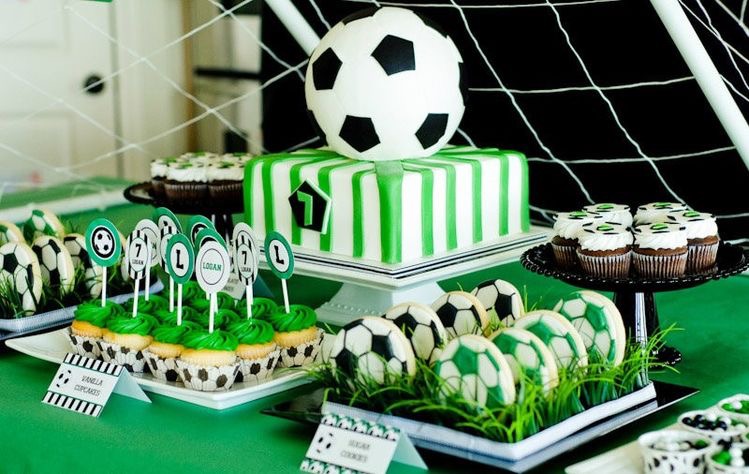 colgante parilla Fuera de servicio Fiesta de Cumpleaños con temática Fútbol: Todos los secretos para  organizarla - Dalahi Ortiz