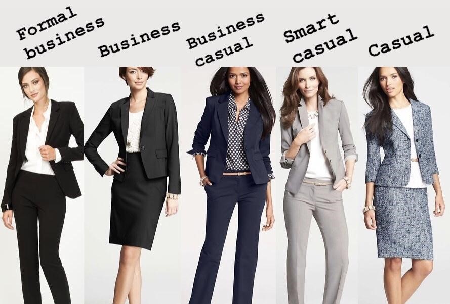 casual business attire female
